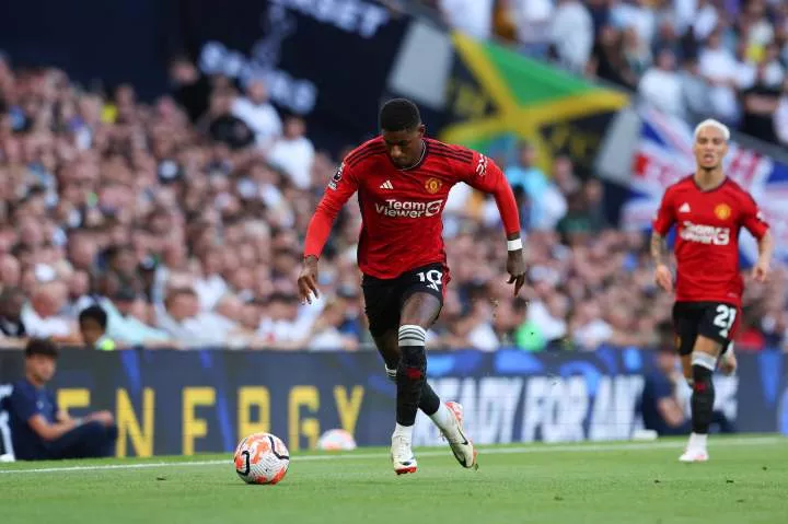 Marcus Rashford in action for Manchester United -- Photo Credit: Imago