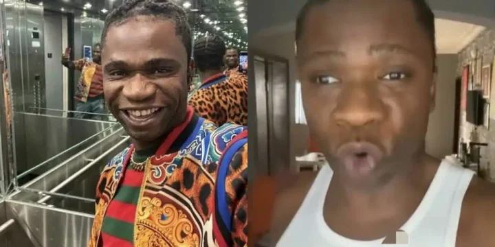 "And na one meat" - Speed Darlington rants after buying a plate of food for N10K