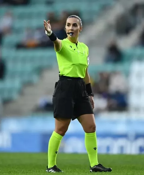 Champions League female referee -- Getty