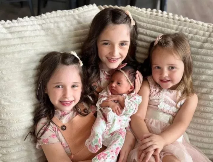 Woman whose 3 children share same birthday gives birth to 4th child on same date