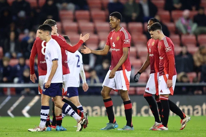 Chido Obi reacts as Man Utd youngster seals first loan spell of professional career