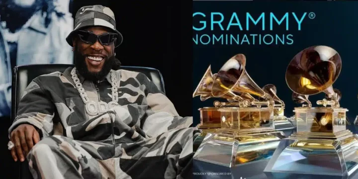 Burna Boy loses all four Grammy Awards nominations