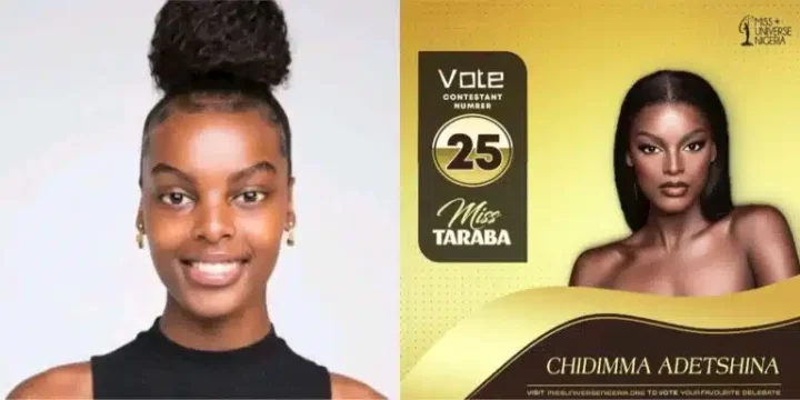 South Africans show support for Chidimma Adetshina as she joins Miss Universe Nigeria contest