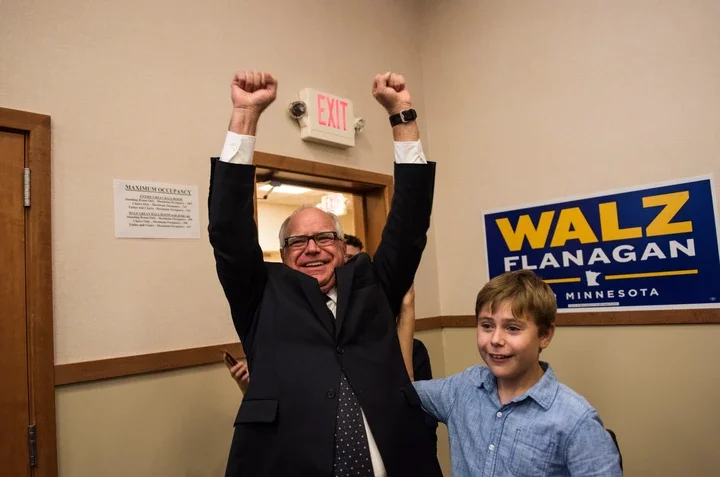 Harris announced Walz would be her running mate early Tuesday morning