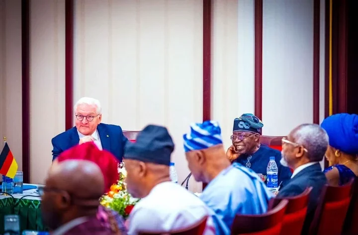 We'll Handle Mali, Niger, Burkina Faso with Wisdom - Tinubu Tells German President [Photos]