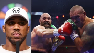 Anthony Joshua disagrees with Oleksandr Usyk vs Tyson Fury result