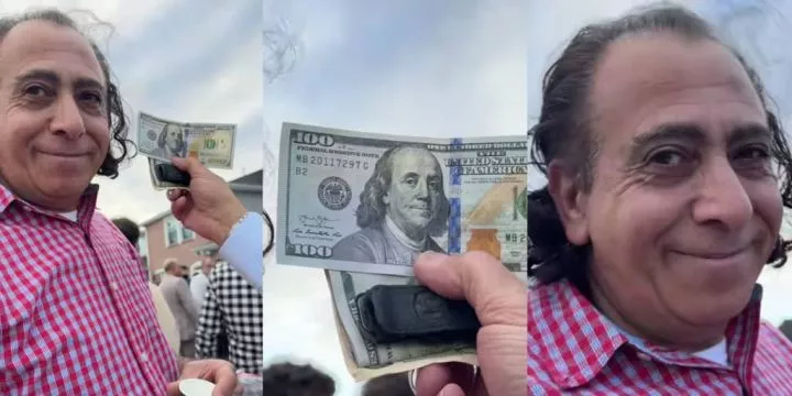 Man goes viral for striking resemblance to person on $100 bill