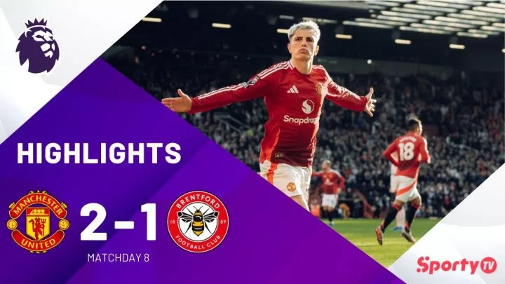 Manchester United 2 - 1 Brentford (Oct-19-2024) Premier League Highlights