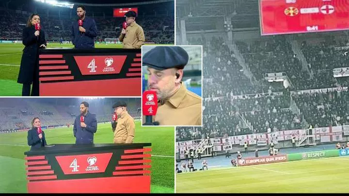 England fans' brutal x-rated chant was heard live on air during post-match coverage