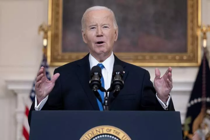 Joe Biden issued a warning that he'll stop sending weapons to Israel if it launches a full-scale attack on Rafah