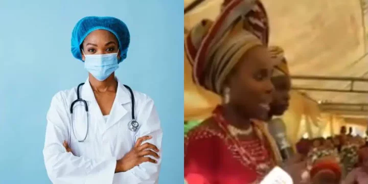 "So Mrs no-nonsense sef na bully" - Reactions as medical doctor calls out brides's mother for bullying her in hospital