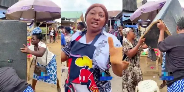 Market women seize pastor's equipment after he allegedly insults them during sermon