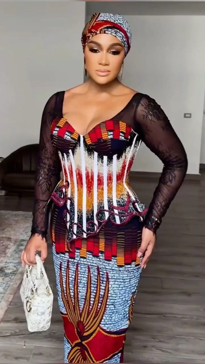 Beautiful Ankara Styles With Corset For Elegant Ladies