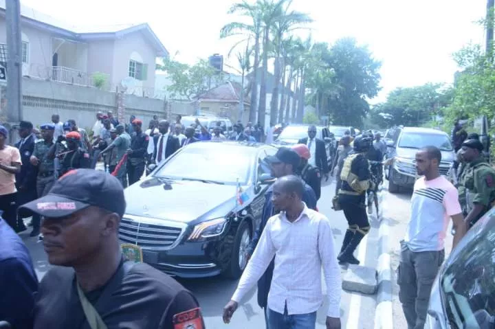 Kogi state governor visits Yahaya Bello amidst EFCC siege