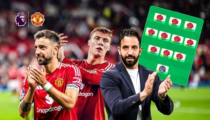 Back three and a midfield pivot? How Man Utd will look under Amorim