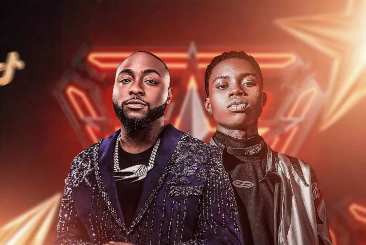 Davido joins Peller on TikTok live, gifts him 30BG pendant, watch