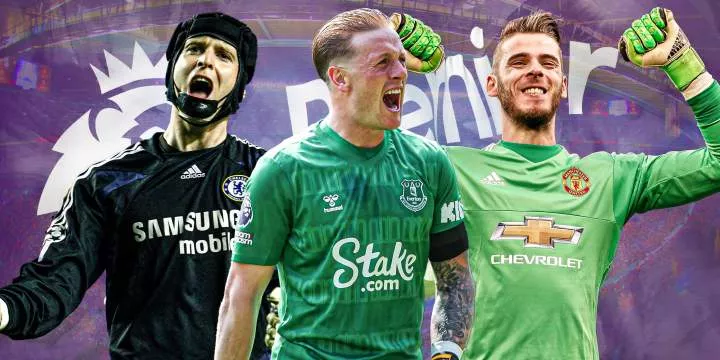 A custom image of Petr Cech, Jordan Pickford and David de Gea