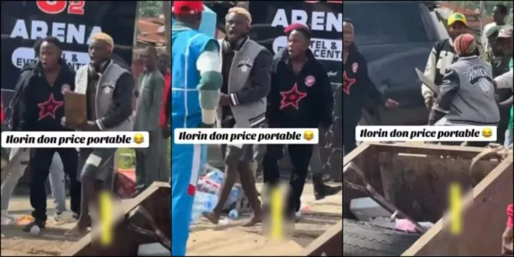 Portable spotted making a scene at o2 Arena, Ilorin; video trends