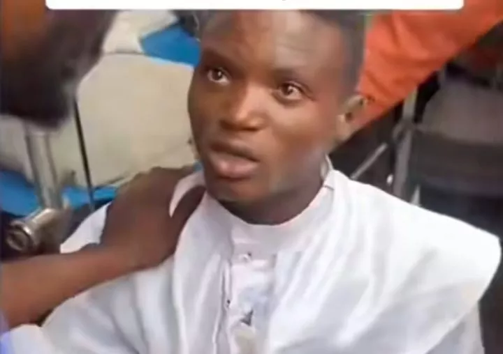 Two Ibadan pastors publicly disgraced in viral video over alleged phone theft at Challenge