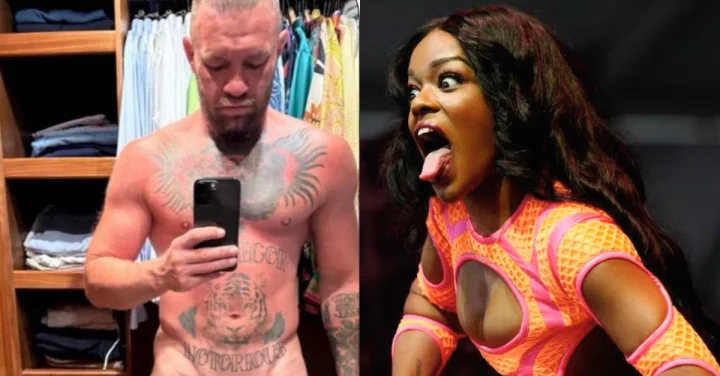 Rapper Azealia Banks posts naked photos of Conor McGregor as she accuses the UFC legend of sexual harassment Rapper Azealia Banks posts naked photos of Conor McGregor as she accuses the UFC legend of sexual harassment