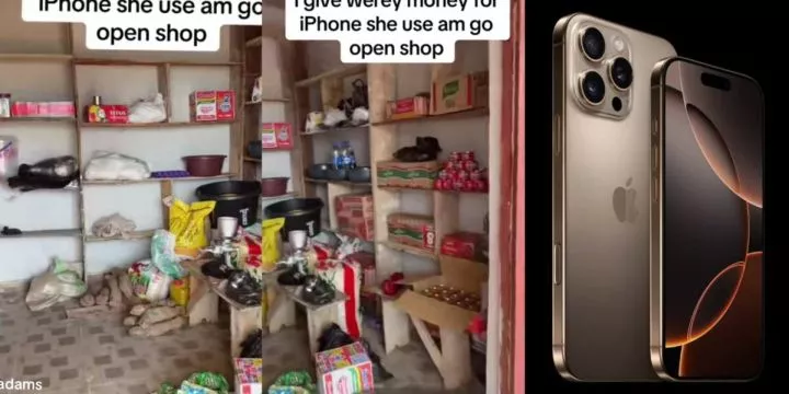 Man baffled as girlfriend opens shop with money he gave her to buy iPhone