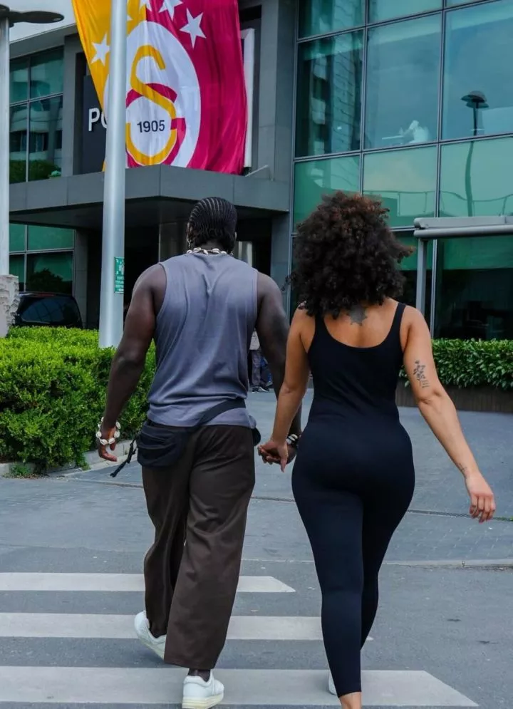 Verydarkman steps out with mystery woman in Turkey