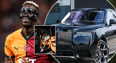 Victor Osimhen: Super Eagles star acquires new Rolls-Royce Cullinan worth a whopping ₦648 MILLION Victor Osimhen: Super Eagles star acquires new Rolls-Royce Cullinan worth a whopping ₦648 MILLION