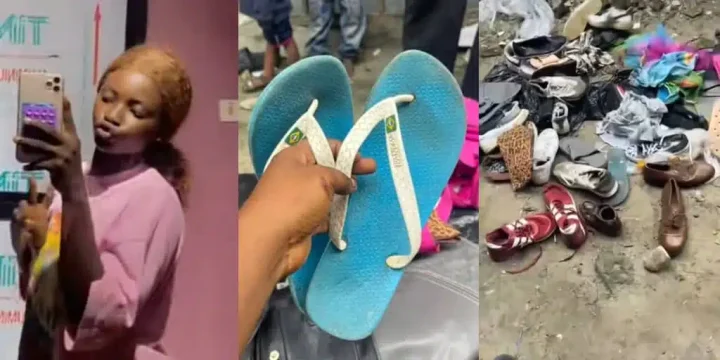 Lady shares video as sister receives poor thrift items from the U.S. despite paying $3,000