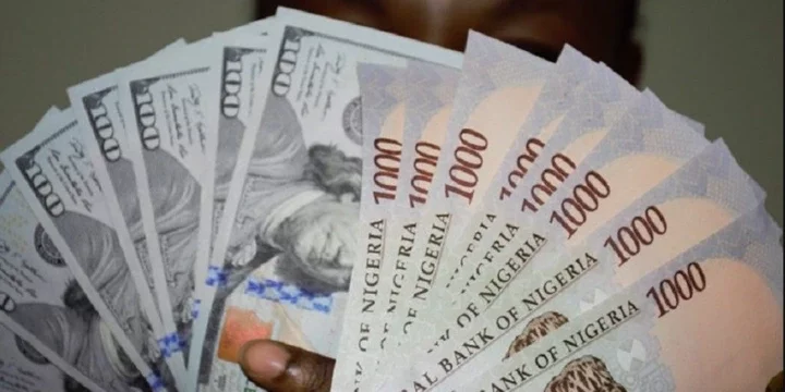 Naira and dollar, CBN