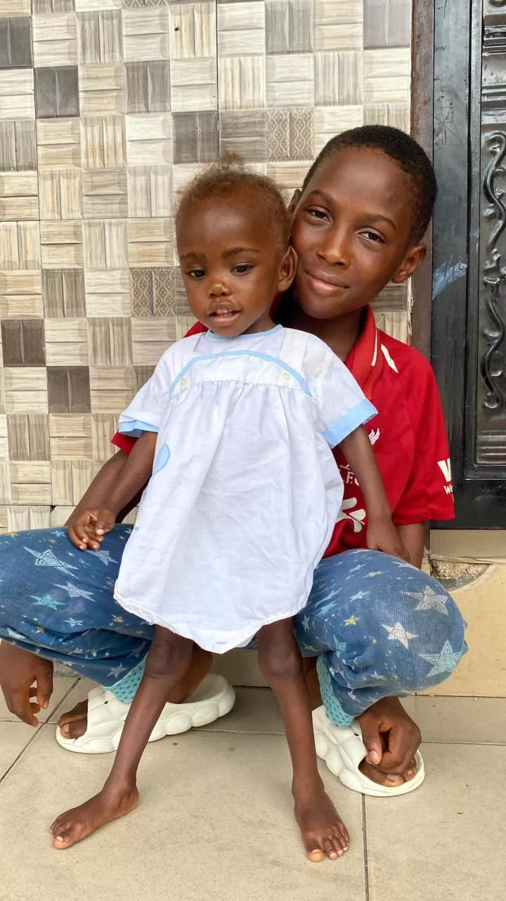 Adorable photos of Hope with toddler branded witch and abandoned in Akwa Ibom
