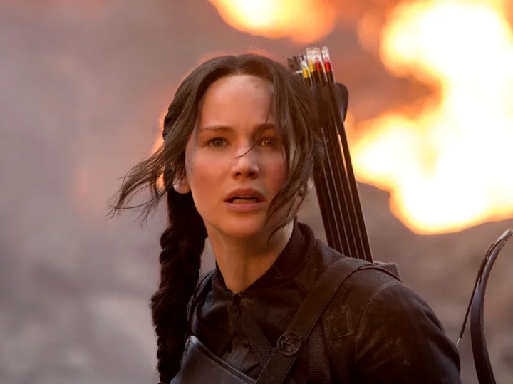 Jennifer Lawrence in 'The Hunger Games: Mockingjay Part 1'