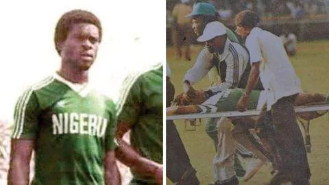 Nigeria Vs Angola: The Day Football Stood Still for Samuel Okwaraji When He collapsed on the field In 1988