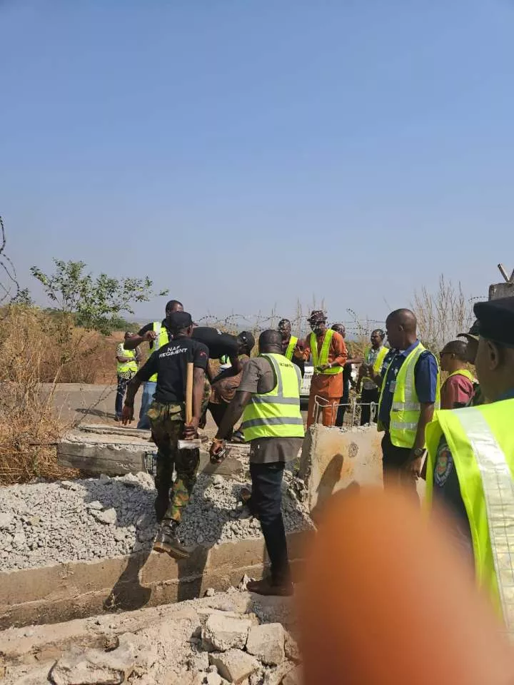 Panic as thugs allegedly aided by police pull down Enugu airport fence