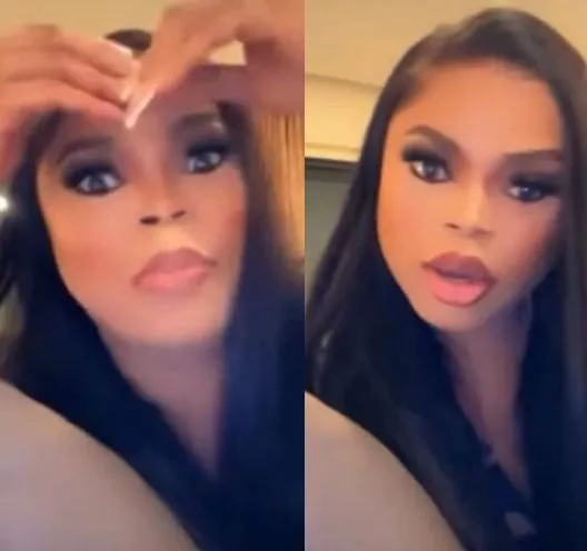 "Am I the only celebrity? I am tired" - Embattled crossdresser, Bobrisky appeals to Nigerians to leave him alone