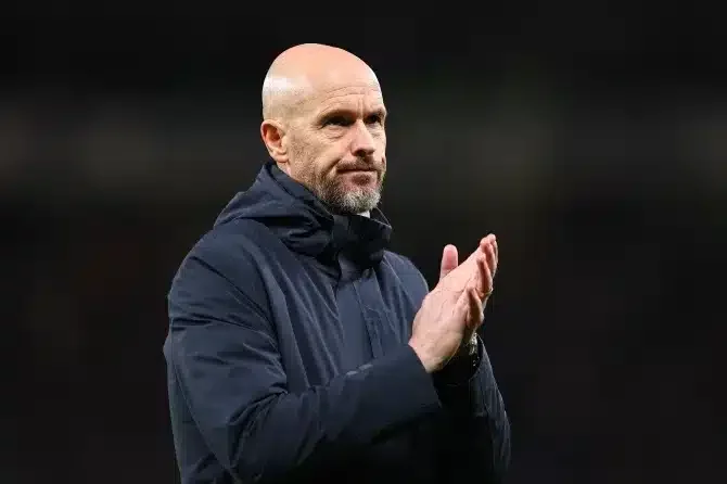 EPL: Why Ten Hag will be absent from touchline during Manchester United's test against Everton