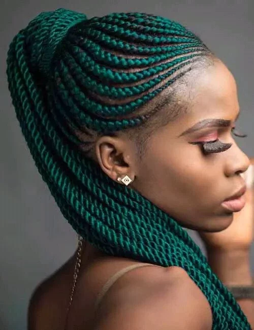 Charming And Breathtaking Ghana Weaving Braids for Stylish Fashionistas