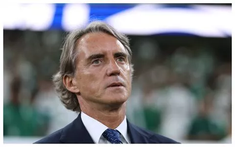 Former Man City manager Roberto Mancini sacked by the Saudi Arabia FA