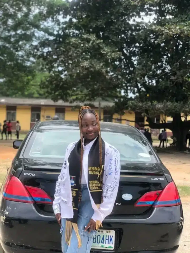 Lady becomes LASU's first first-class graduate in history and international relations after 40 years