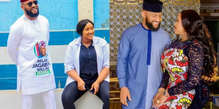 Yul Edochie praises wife Judy Austin for directing 2 movies back-to-back