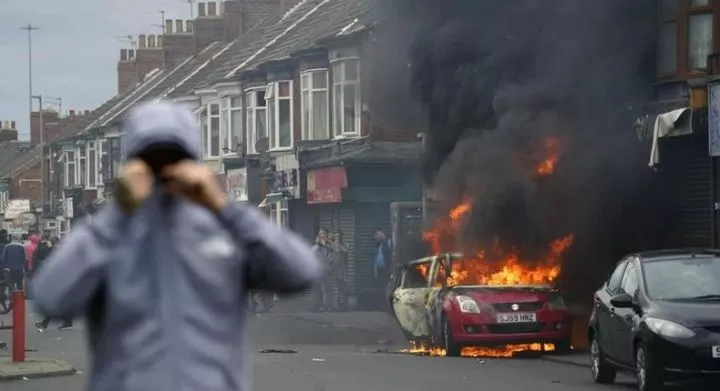 Helicopter hovered over my home for 5 hours - Nigerians share their UK riots experience