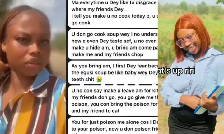 "You for just poison me alone because I dey used to am, you con bring am for my friends too " - Man lambasts girlfriend over poorly cooked egusi