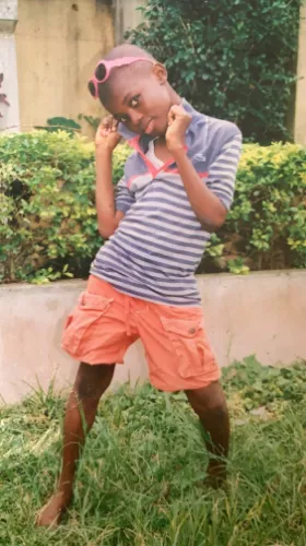 G@y Ghanaian man shares photos of him as a child to rubbish speculations that travelling to America led to his indoctrination