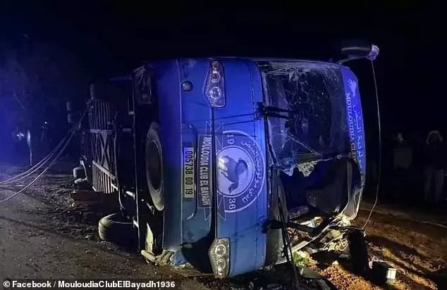 Football player and coach killed in horror�bus�crash in Algeria
