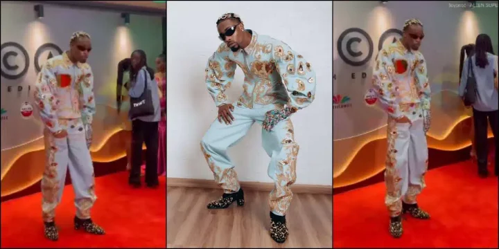 Neo Akpofure sparks reactions with outfit to AMVCA Neo Akpofure sparks reactions with outfit to AMVCA