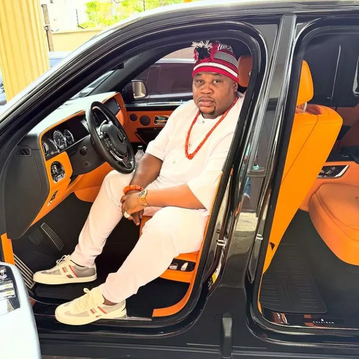 Cubana Chief Priest storms club with two ladies amid baby mama saga