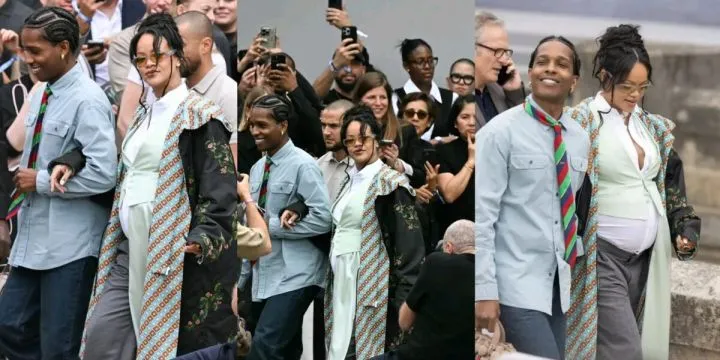 Rihanna, ASAP Rocky stir buzz with their appearance at Paris Fashion Week Rihanna, ASAP Rocky stir buzz with their appearance at Paris Fashion Week