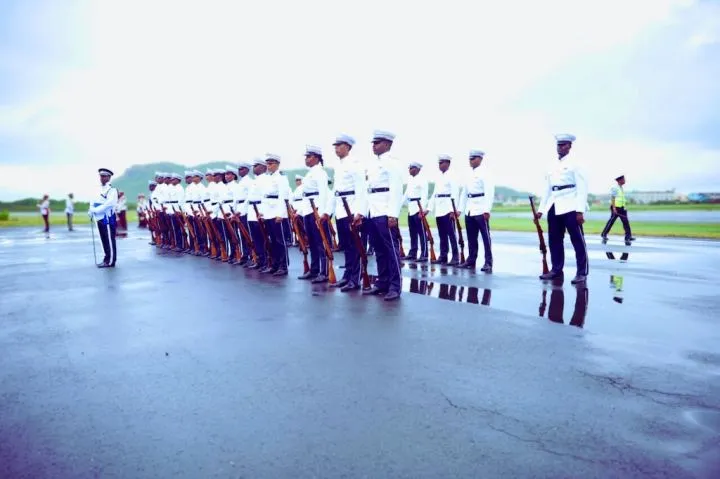 Tinubu Arrives In Saint Lucia For State Visit (Photos)