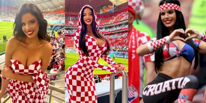 "How can my dress or bikini hurt someone?" - Ex-Miss Croatia responds after she was slammed for wearing revealing outfits to the World Cup in Qatar (photos)