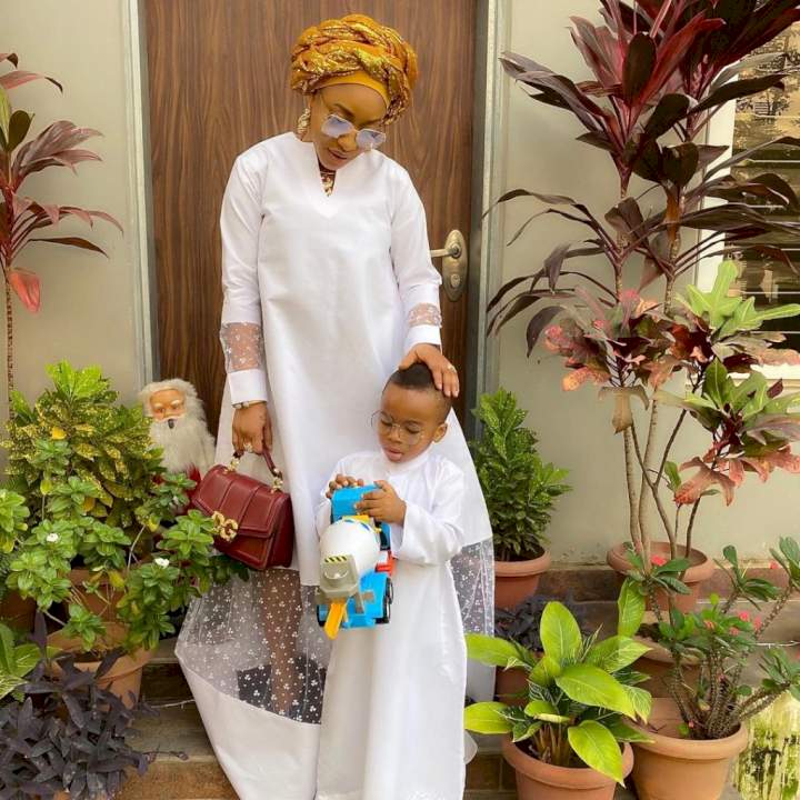 The future of my child and his children are what I live for - Actress, Tonto Dikeh