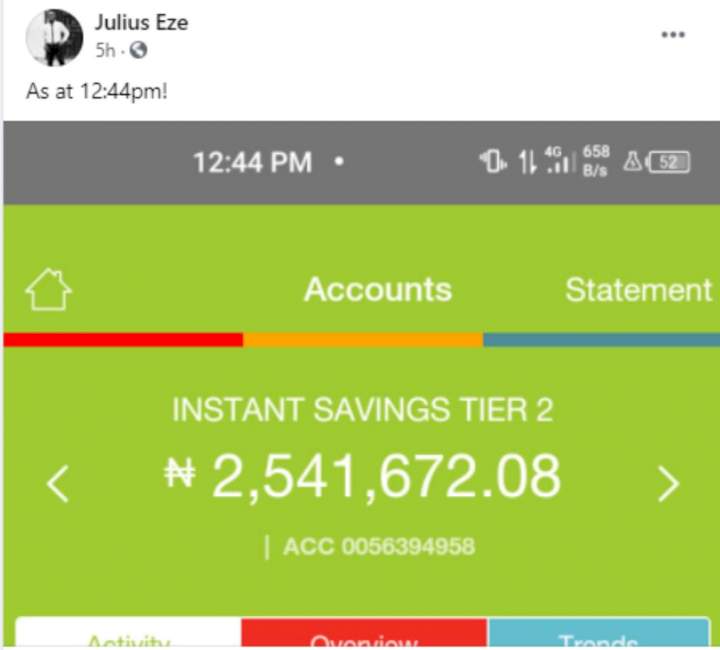 Man returns N2.5 million mistakenly sent to his account by a stranger